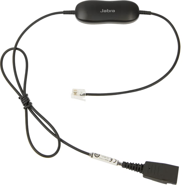 Jabra GN1216 - Headset-kabel - Snabbkoppling till RJ-9 hane