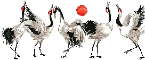 Diamond Dotz Brolga Dance