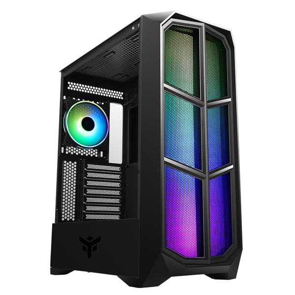 itek VERTIBRA Y210 Midi Tower Svart