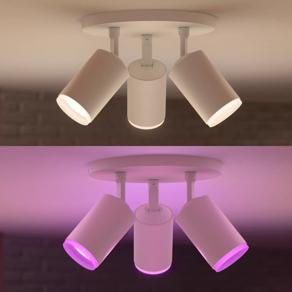 Philips Hue White and Color ambiance Fugato med tre spots