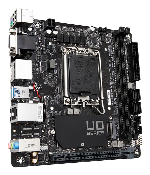GIGABYTE H610I emolevy Intel H610 Express LGA 1700 Mini ITX