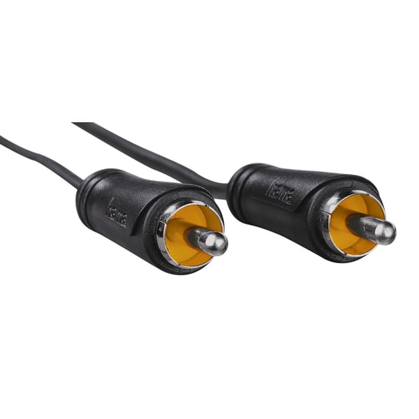 Kaapeli Hama RCA (Cinch) - RCA (Cinch) 1,5m musta (002050980000)
