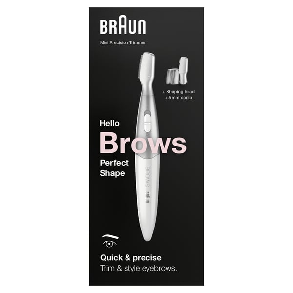 Braun FG1106 precisionstrimmer Silver