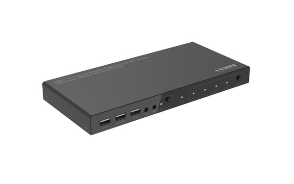 Microconnect MC-HDMIKVM0401-4K KVM-switchar Svart