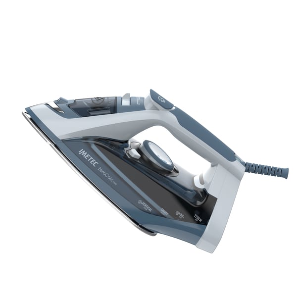 Imetec Zerocalc Plus Torr & Ångstrykjärn CeramicGlide stryksula 2200 W Blå