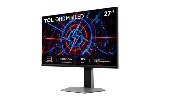 TCL P2 27P2A computerskærm 68,6 cm (27") 2560 x 1440 pixel 2K LED Grå