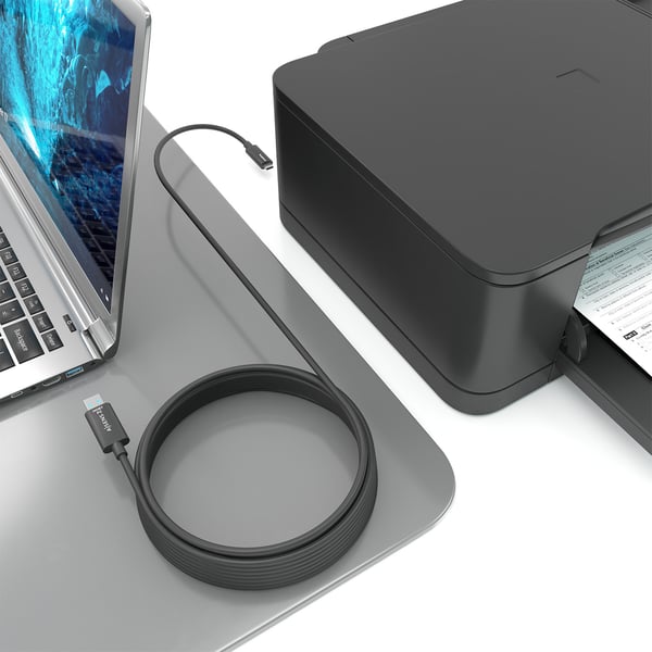 AISENS A157-0926 USB-kabel USB 3.2 Gen 2 (3.1 Gen 2) 25 m 2 x USB A USB C 10 Gbit/sek. Sort