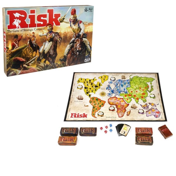 Hasbro Gaming Risk Lautapeli Sota