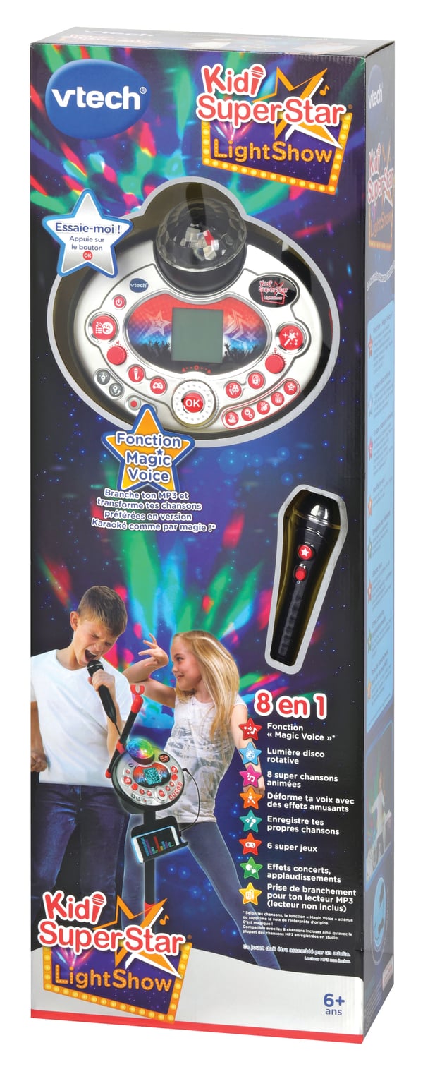 VTech Kidi Superstar Lightshow Noir