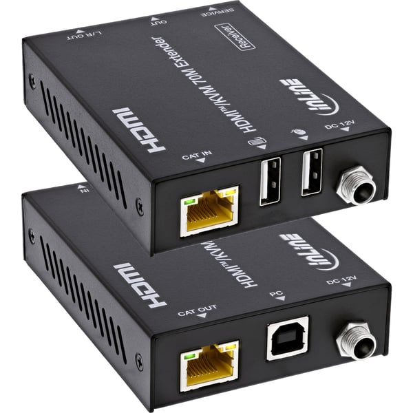InLine 57885P KVM -kytkin Lähetin & vastaanotin