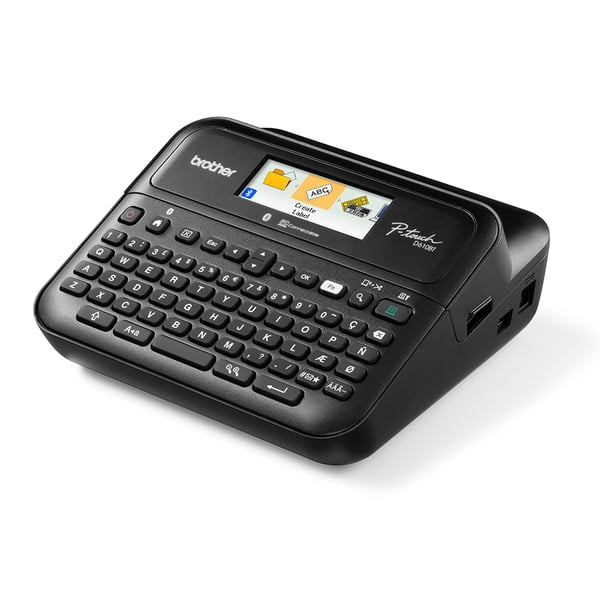 Brother PT-D610BTVP etiketprinter Termisk overførsel 180 x 360 dpi 30 mm/sek. Kabel & trådløs TZe Bluetooth