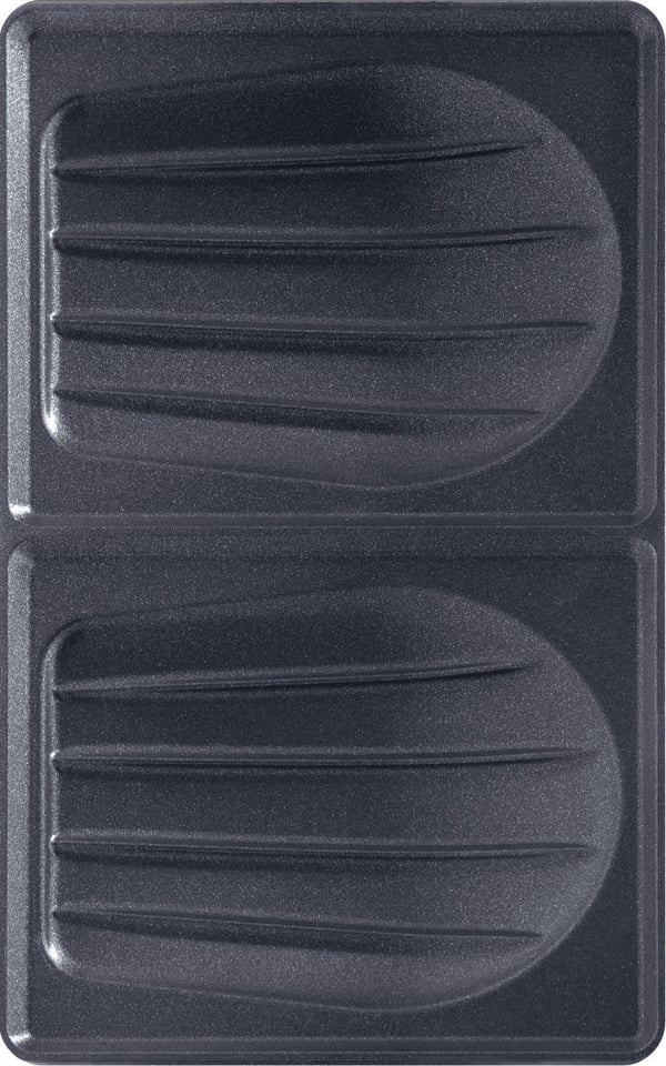 Tefal SW854D smörgåsgrill 700 W Svart, Rostfritt stål