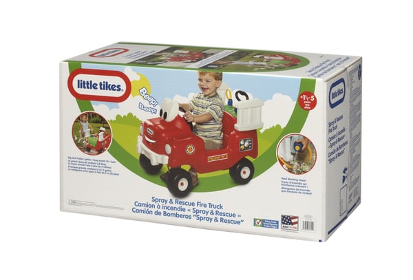 Little Tikes Spray & Rescue Fire Truck Åkleksak, bil