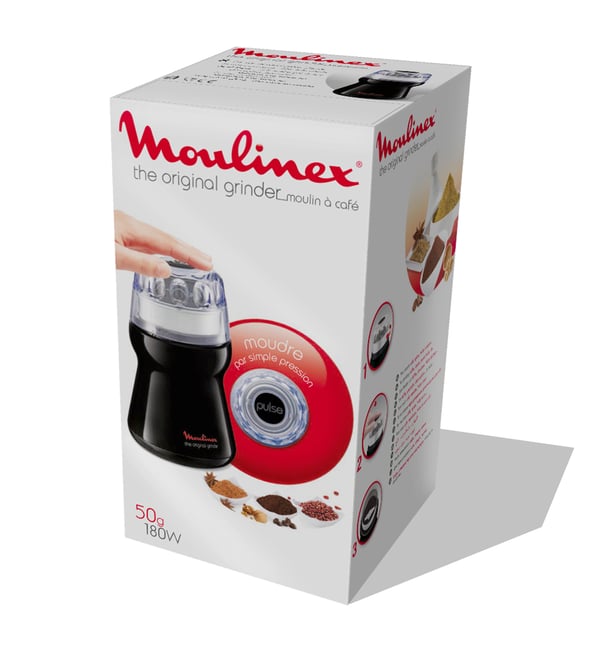 Moulinex AR1108 180 W Sort, Transparent