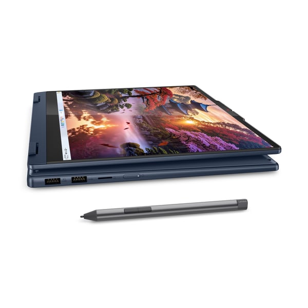 Lenovo IdeaPad 5 2-in-1 14AKP10 Copilot+ PC AMD Ryzen AI 7 350 Hybrid (2-i-1) 35,6 cm (14") Pekskärm WUXGA 16 GB LPDDR5x-SDRAM 1 TB SSD Wi-Fi 7 (802.11be) Windows 11 Home tyska Blå