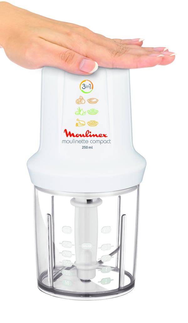Moulinex DJ300110 elektrisk minihackare 0,25 l 270 W Vit