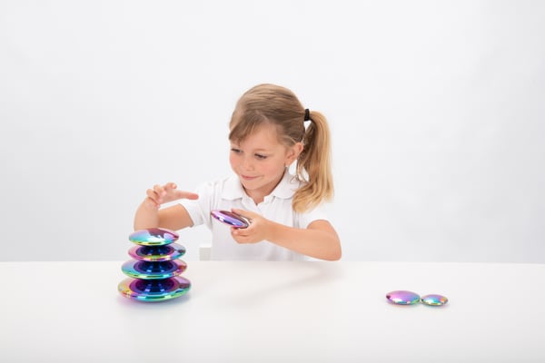 Tickit Sensory Reflective Colour Burst Buttons