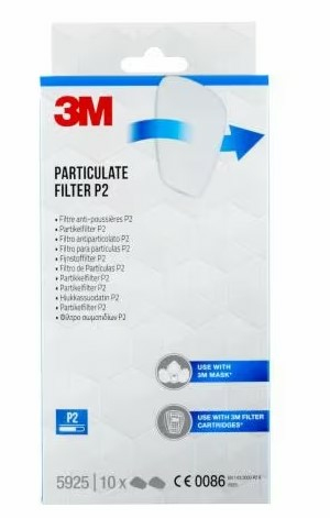 3M Highland 7100141634 Partikelfilter 10 styck