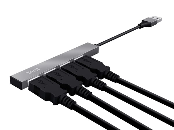 Trust Halyx USB 2.0 480 Mbit/s Aluminium