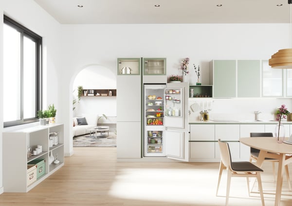 Candy Fresco CBL3518E Indbygget 263 L Hvid