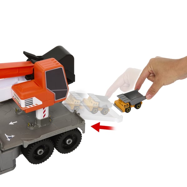 Matchbox Action Drivers Transforming Excavator