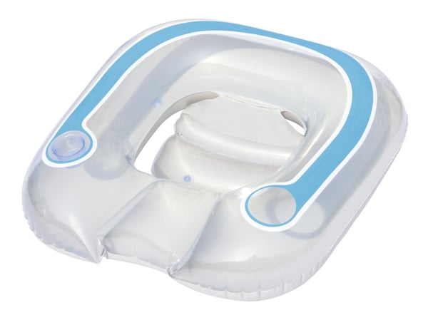 Bestway 43097 pool- och badmadrass Blå, Transparent Mönstrad Vinyl Sittring