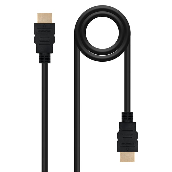 Nanocable HDMI, 5m HDMI-kabel HDMI Type A (Standard) Sort