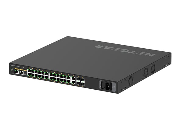 NETGEAR GSM4230PX hanterad L2/L3 Gigabit Ethernet (10/100/1000) Strömförsörjning via Ethernet (PoE) stöd 1U Svart