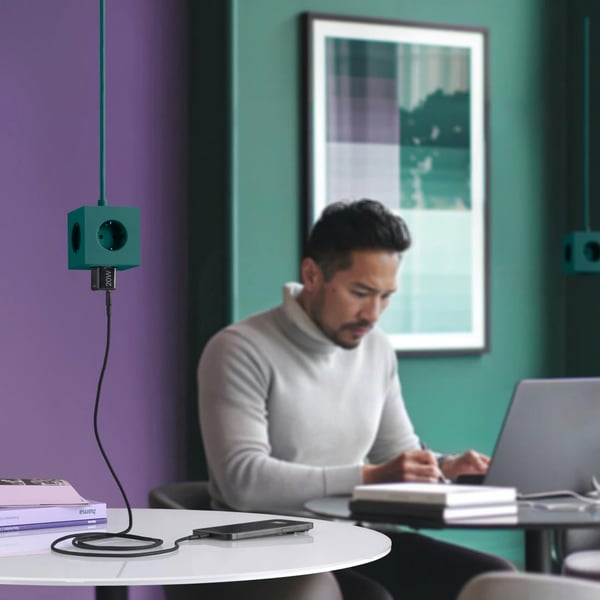 Hama 00201984 oplader til mobil enhed Smartphone Sort Vekselstrøm Hurtig opladning Indendørs