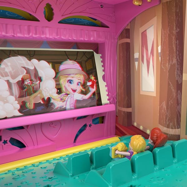 Polly Pocket Un-Box-It Popcorn Box