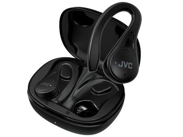 JVC HA-EC25T Headset True Wireless Stereo (TWS) Öronkrok, I öra Samtal/musik Bluetooth Svart