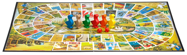 Selecta Reuzen Ganzenbord Brætspil Oplysende