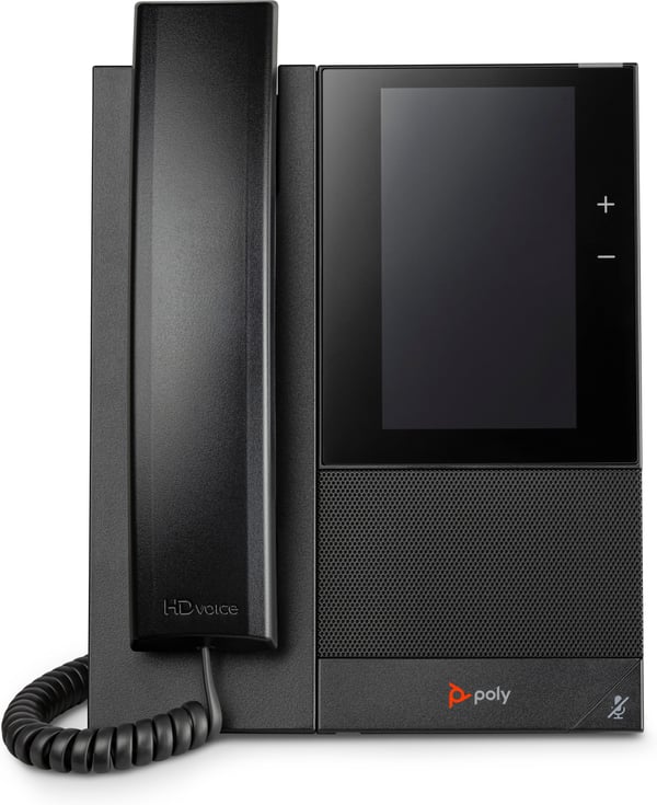 HP Poly CCX 500 Business Media -puhelin Microsoft Teams- ja PoE-tuella