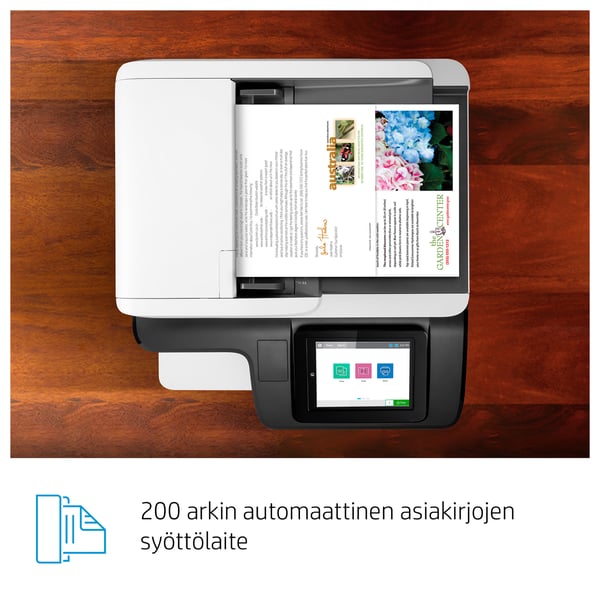 HP Color LaserJet Enterprise LaserJet Enterprise M776dn Multifunction Väri Tulostin, Vain Ethernet; Kopiokone, skanneri
