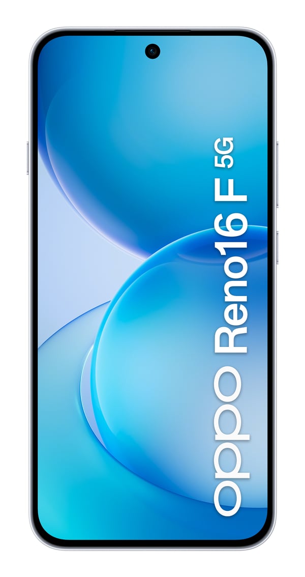 OPPO Reno16 F 5G 16,7 cm (6.57") Dual SIM Android 16.0 USB Type-C 8 GB 256 GB 6500 mAh Hvid