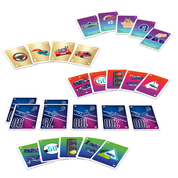 Dujardin Mille Bornes 1130300228 lautapeli 20 min Korttipeli Perhe
