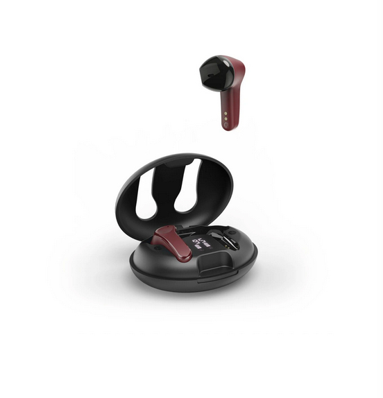 Hama Spirit Unchained Headset True Wireless Stereo (TWS) I ørerne Musik Bluetooth Sort, Rød