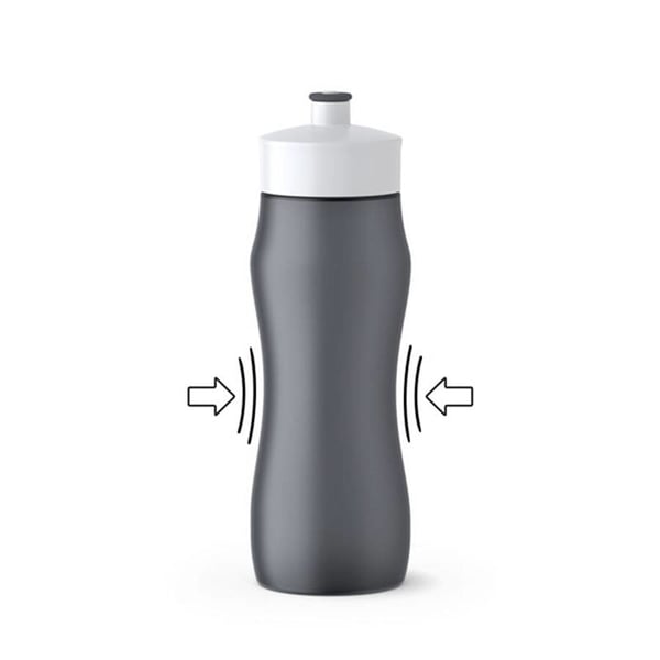 EMSA 518086 dricksflaskor 600 ml Antracit