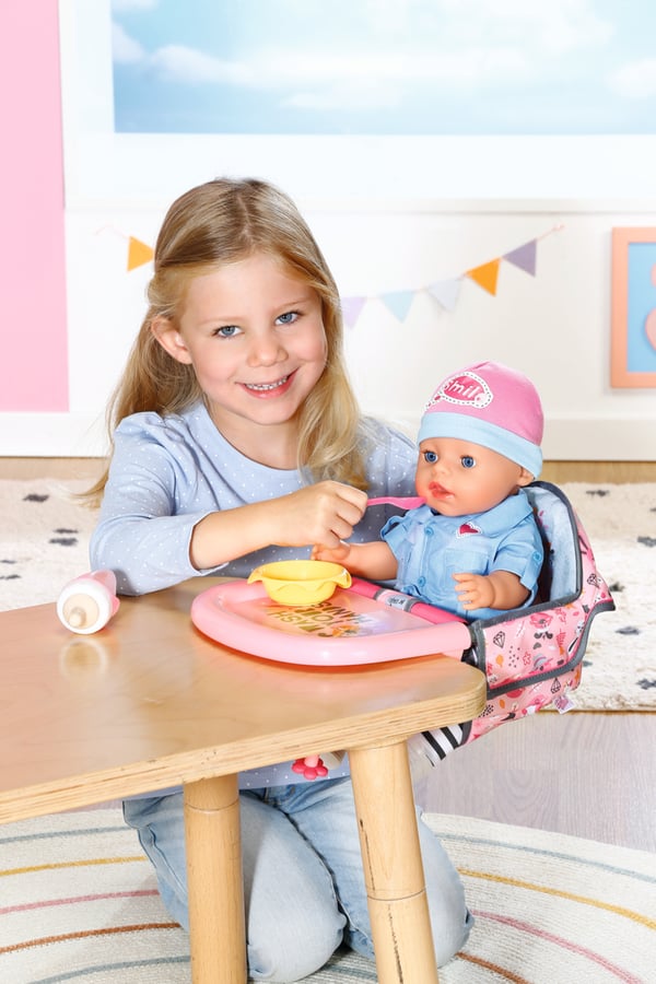 BABY born Table Feeding Chair Matstol till docka