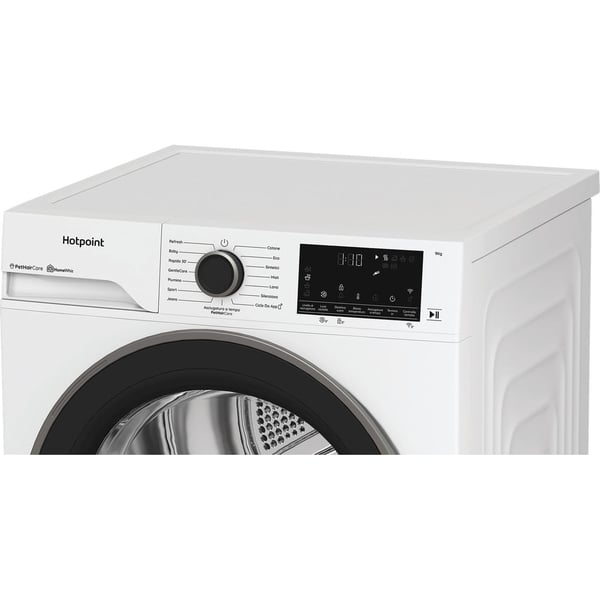 Hotpoint HPT 95D BS IT tumlare Fristående Frontmatad 9 kg Vit