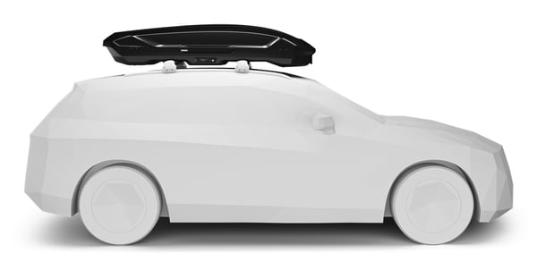 Thule Motion 3 XL Kova suksiboksi Musta