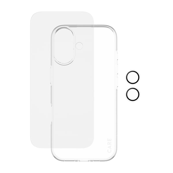 PanzerGlass SAFE. | CARE™ by ® 3-in-1 Combo Pakke iPhone 17