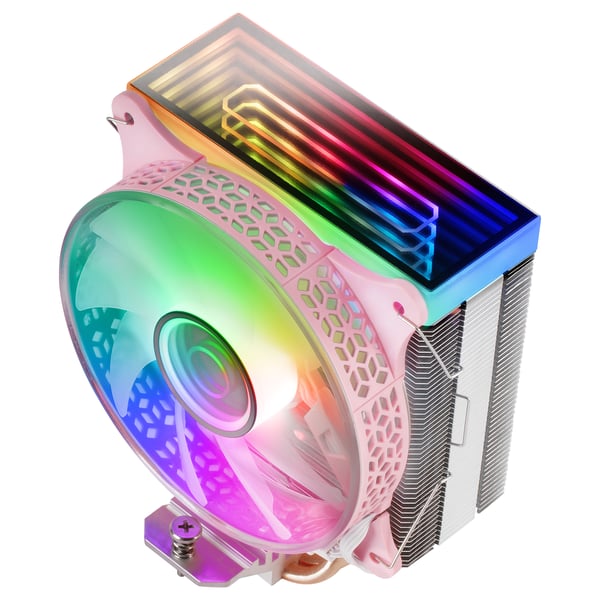 Mars Gaming MCPU-VR Processor Allt-i-ett vätskekylare 12 cm Rosa 1 styck