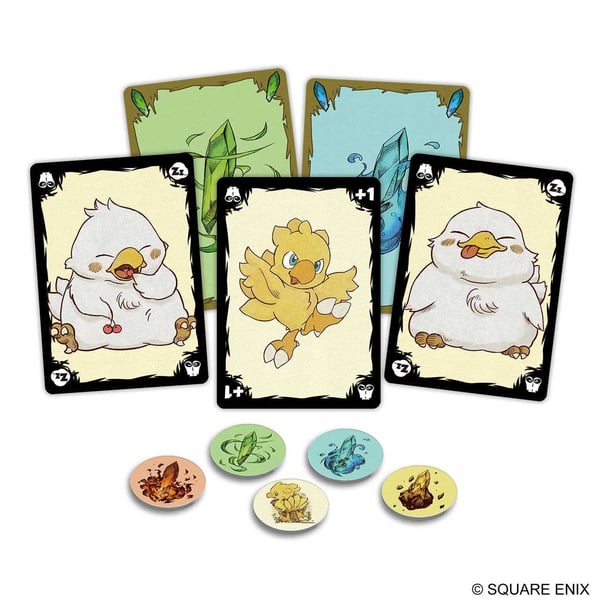 Asmodee The Card Game Chocobo's Crystal Hunt Deluxe Kortspel