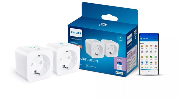 Philips Smart Plug Matter Type F, 2-pak