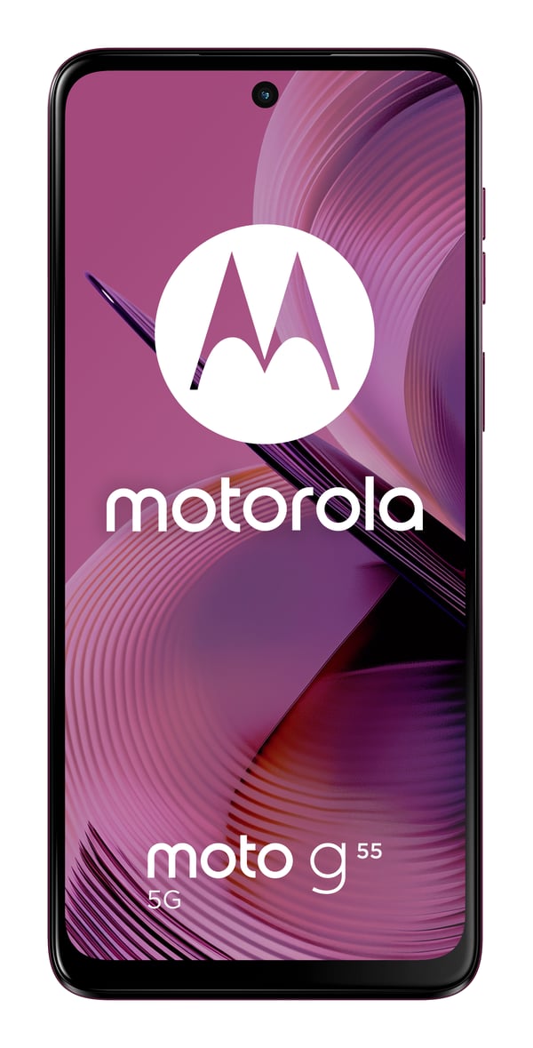 Motorola moto g55 5G 16,5 cm (6.49") Kaksois-SIM Android 14 USB Type-C 8 GB 256 GB 5000 mAh Purppura