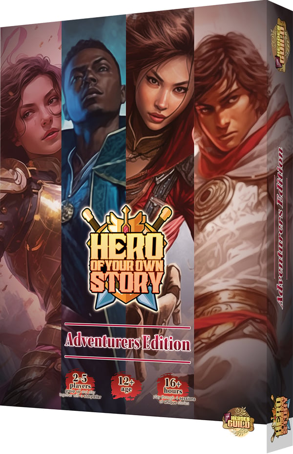Asmodee Hero of Your Own Story Adventures Edition Lautapeli Matkailu-/seikkailupeli