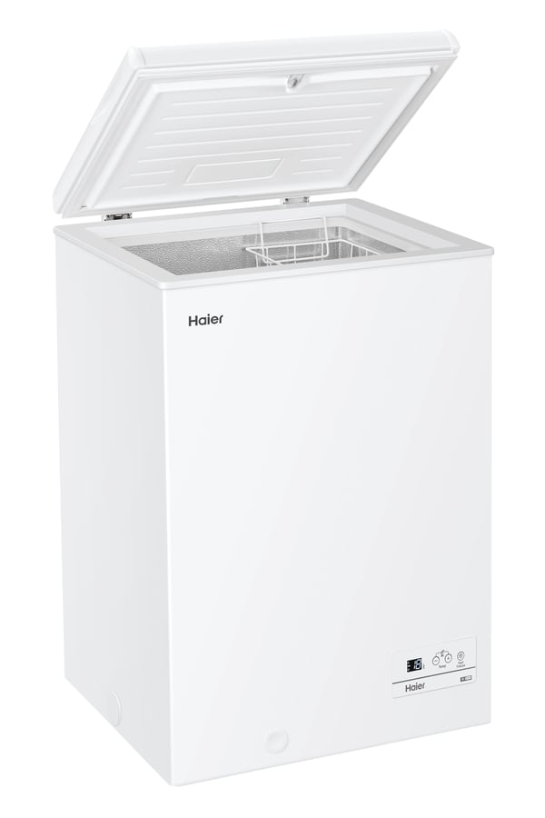 Haier HCE100E/ Kummefryser Fritstående 97 L Hvid