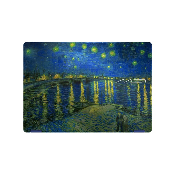 MSI Prestige 14 Flip AI+ Starry Night Over the Rhone-261FRY Copilot+ PC Intel Core Ultra X9 378H Hybrid (2-i-1) 35,6 cm (14") Pekskärm Full HD+ 32 GB LPDDR5x-SDRAM 1 TB SSD Wi-Fi 7 (802.11be) Windows 11 Home Svart, Blå