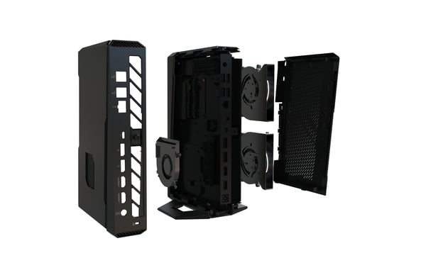ASUS NUC 15 Performance RNUC15JNK9X40002 3L størrelse PC Sort 275HX